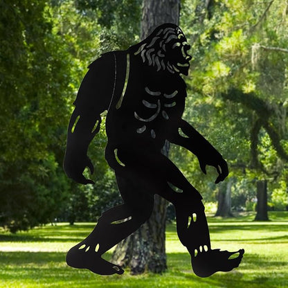 Bigfoot Outdoor Garden Decor, 6.6ft Bigfoot Outdoor Statues Metal Yard Art, Big Foot Sasquatch Birthdays Gifts for Men Women Dad Boys for Patio, Backyard Decorations