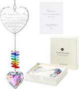 Grandma Gifts, K9 Crystal Suncatcher Grandma Birthday Gifts from Granddaughter Grandson Grandchildren Grandkids for Mothers Day Christmas