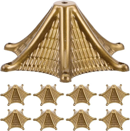 KICHOUSE Wind Chime Accessories 2.40 Inch Wind Bell Caps Replacement Parts for DIY Outdoor Garden Chimes Toppers and Windchime Craft Supplies Set of 10