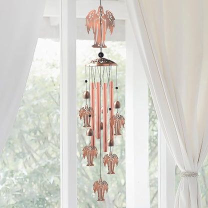 for Women,Angel Wind Chimes Outdoor Angel Lover Birthday Gifts for Men/Mom/Grandma Metal WindChimes Outside/Indoors, Lawn, Patio, Garden Decor, Yard Decorations