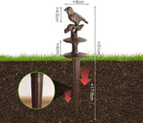 Hose Guide Stake Heavy Duty Plant Garden Statue Sculpture Lawn Decoration Gifts Iron