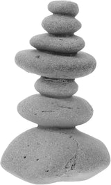 GANAZONO Garden Cairn Landscape Rockery Zen Stacked Stones Bonsai Landscaping Stone Mini Stone Statue Decor