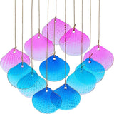 Glass Shell Wind Chimes for Outdoor Decor -Durable Windchimes for Garden, Porch, and Christmas Spaces, Unique Handmade Outdoor Wind Chimes, Yard Christmas Decorations