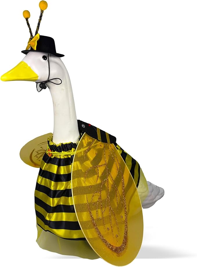 Outfit for Porch Goose (bee Yellow)