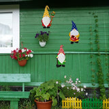 Gnomes Decorations for Yard,Metal Gnomes Decorative Garden Stakes，Garden Ornaments for Outside Yard Lawn,Outdoor Porch Patio (Mix)