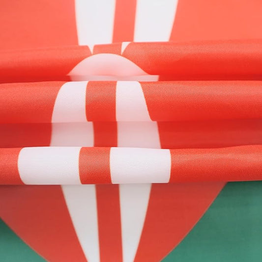 AZ FLAG Kenya Flag 150 x 90 cm with 4 Eyelets for Balcony or Wall