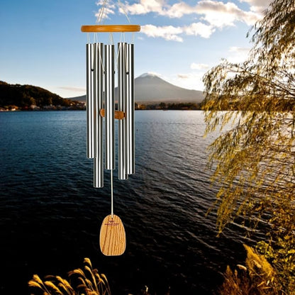 Woodstock Chimes Signature Collection, Chimes of Kyoto, 25'' World Music Wind Chimes for Outdoor, Patio, Home or Garden Décor (KWS)
