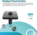 Scott Aerator DA-20 Display Pond Aerator – 1/2 Horse Power 230V 150ft Cord | Aerating Pond Fountain | Pond Aerator Pump for Small Ponds | Pond Aeration System | Made in USA