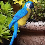 Garden Decor Resin Bird Statues Garden Decorative Sculptures Outdoor Decor Outdoor Decor(D)