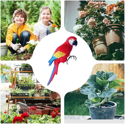 Garden Decor Resin Bird Statues Garden Decorative Sculptures Outdoor Decor Outdoor Decor(C)