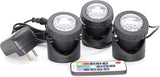 Spaces Places 8089810 AC1203M-F Pond Lights, Black