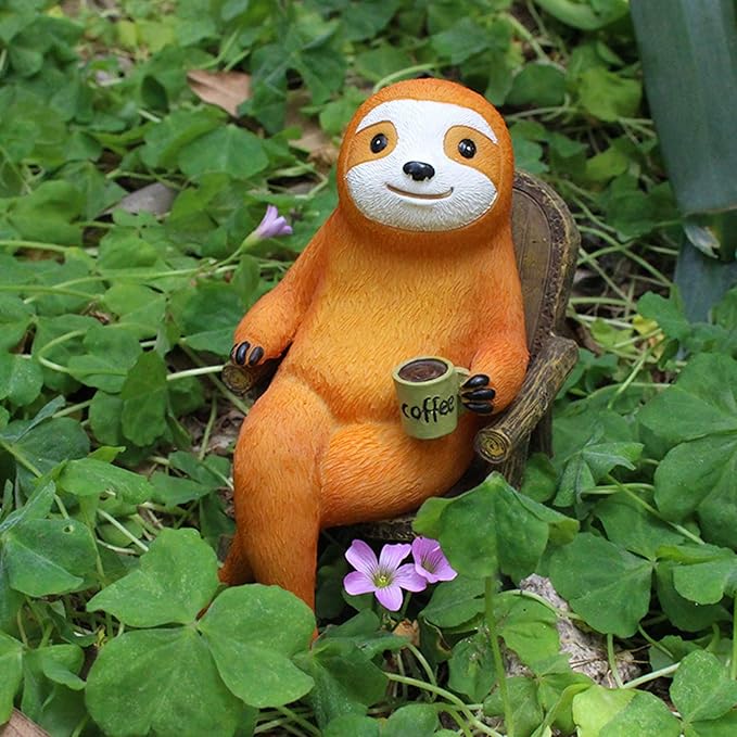 KIMISS Lifelike Statue - Exquisite Figure for Garden, Courtyard, and Yard Decoration - Vivid and Charming Outdoor Ornaments