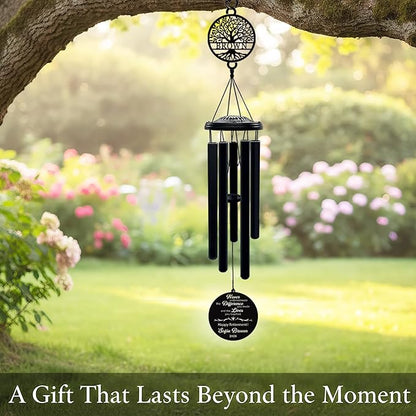 Personalized Retirement Wind Chimes Gift for Women and Men Happy Retirement Gifts for Coworker Boss Teacher Nurse Unique Outdoor Retirement Decorations (Retirement 1)