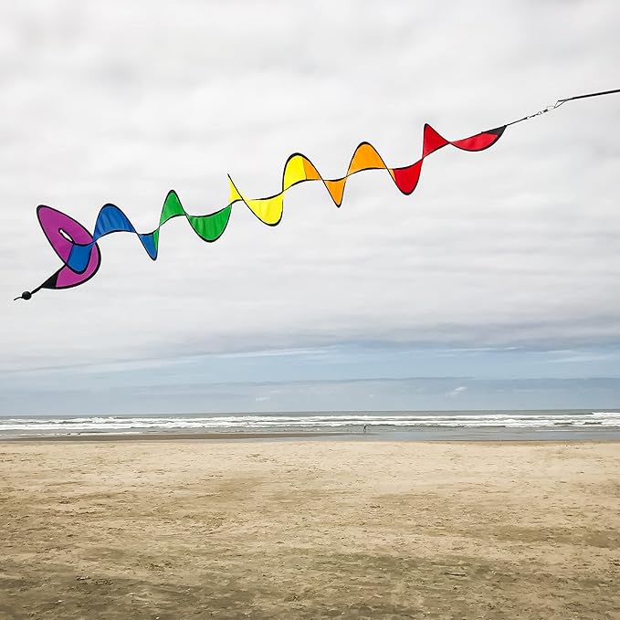 In The Breeze 4252 Rainbow, 48-Inch Curlie Wind Spinner, 48 Inch