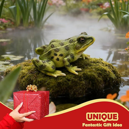 Sunthus Frog Garden Statues Toad Outdoor Decor Sculptures Yard Resin Decorations