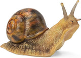Garden Snail Sculpture, Reptile Resin Sculpture, Suitable for Outdoor Courtyard Pond Garden Lawn Decor Landscape, is The for Garden Enthusiasts (7 inches)