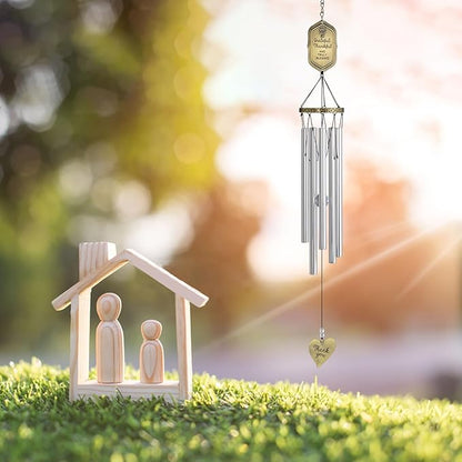 31" Retirement Wind Chimes with Tree of Life - Retirement Gift for Woman,Thank You Gifts for Women,Men,Friends, Coworkers,Teacher,Neighbors,Family & Appreciation Gifts in Exquisite Box.