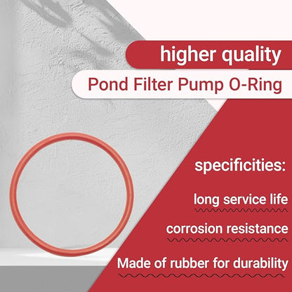 Ziyuan Pond Filter Pump O-Ring PT743, 1 1/4" Diameter for Laguna Pressure Flo Filter O-Ring Seal, for Laguna Products Using A 1 1/4" Click Fit Connector (4 Pack)