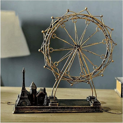 Garden Ornaments Decor Statue Outdoor,Outdoor Garden Sculpture Ornaments Art Iron Sculpture, Statue Romantic Metal Ornament Figurine Home & Office Decoration