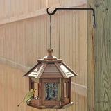 AILIN YELOKIE 12inch Plant Hanger, Sturdy Hanging Plant Hangers Outdoor, Bird Feeder Hanger for Bird Feeders, Planters, Lanterns, Wind Chimes Indoor Outdoor, Upgrade Black