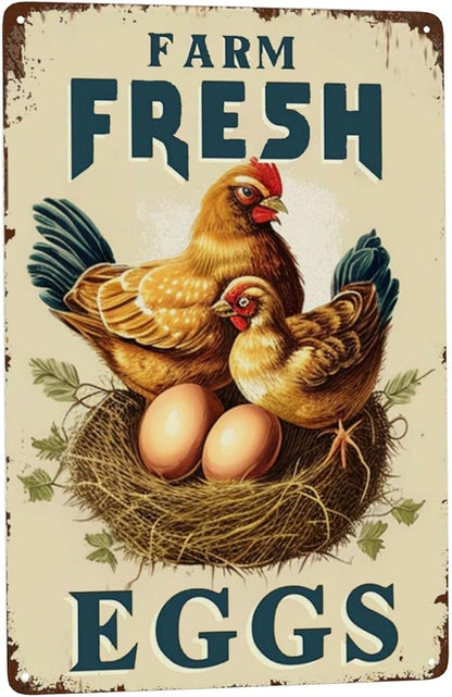 LifeWheel farm fresh eggs, chickens nest