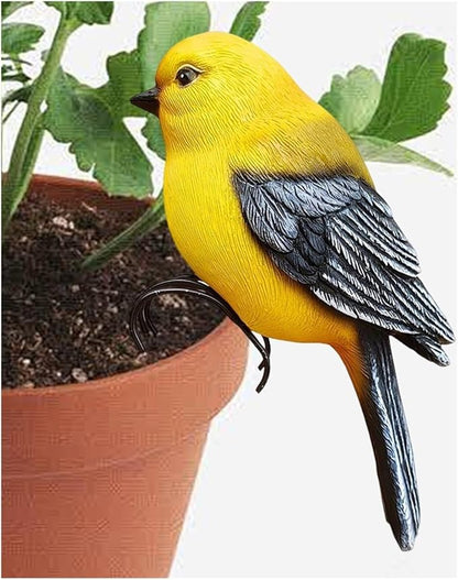 Garden Decor Resin Bird Statues Garden Decorative Sculptures Outdoor Decor Outdoor Decor(A)