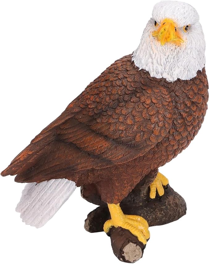 Cute Statues Garden and Yard Statue Bald Eagle Hanging Bird Backyard Decor