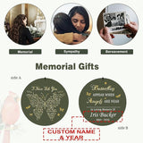 ASTARIN Memorial Wind Chimes Personalized, Bereavement Gift Ideas for Sympathy Loss of Lover Mother Father, 36 inch Deep Tone Wind Chimes Patio Decoration, in Memory of Loved One Gift(Produced in USA)