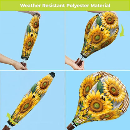 Briarwood Lane Sunflower Duo Hot Air Balloon Spinner