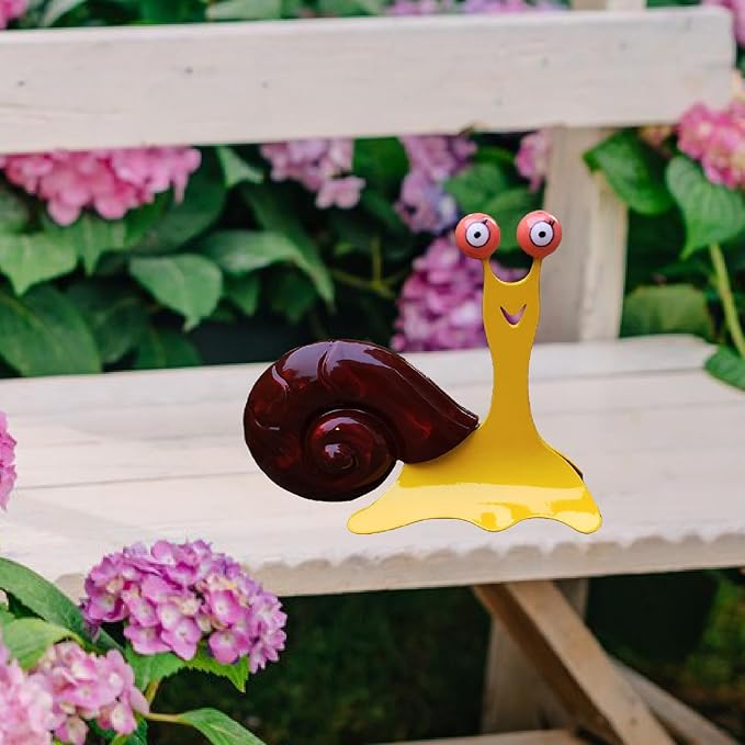 MYCENSE Metal Animal Garden Statue Animal Sculpture Figurine Metal Yard Art for Lawn Porch