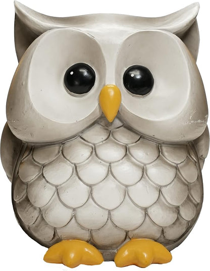 Spoontiques - Decorative Garden Statue - Colorful Home Décor for Indoor or Outdoor Use - Patio Decoration - Garden Accessory - Owl Garden Statue (15043)