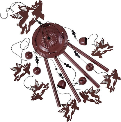 Flying Pigs Wind Chimes Outdoor Decoration, Gifts for Mom, Home, Garden, Balconies, Rooms, Patio, Indoor, Memorial Wind Chimes, 37.5 Inch Fly Pigs Wind Catcher, Outside Waterproof Pig Wind Bells