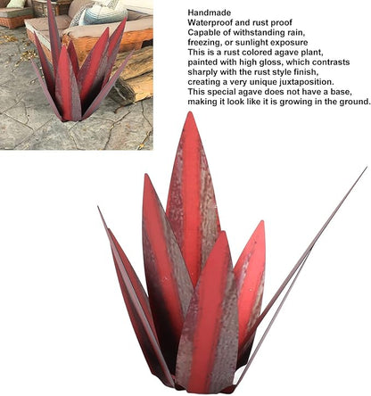 flexman Tequila Sculpture, 10.4in Iron Waterproof Tequila Decoration, Handmade Tequila Rustic Decoration, Art Statue for Gardens, Courtyards, Ponds, Decks, Lawns