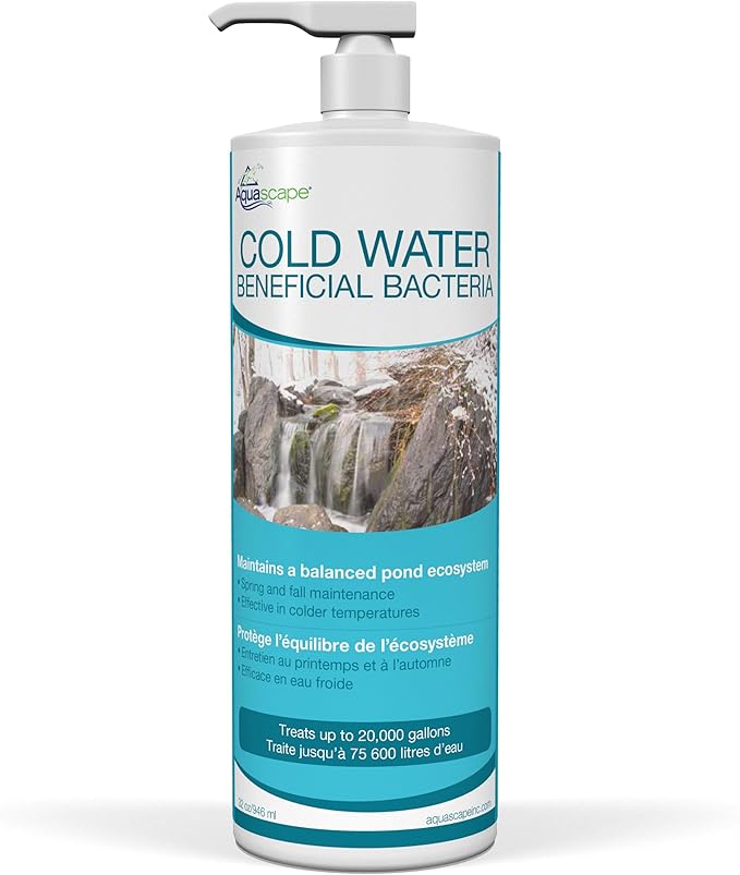 Aquascape Cold Water Beneficial Bacteria for Pond and Water Features 32 oz. / 946ml, 98894