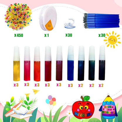 30 Sets Suncatcher Kit Back to School Suncatchers Apple Pencil Window Paint Art Drawing DIY Craft Kits Sun Catchers First Day of School Supplies for Stationery Party Gift Exchange Classroom Activities