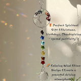 Healing Crystal Decor Tree of Life Car Hanging Accessories Suncatcher, car Charms for Rear View Mirror, Rear View Mirror Accessories, New Car Gift