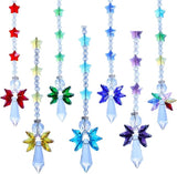 Crystalsuncatcher Crystal Glass Guardian Angel Rainbow Maker Collection Suncather,Set of 7