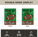 AVOIN colorlife Ready For Some Football Garden Flag 12x18 Inch Double Sided, The Big Game Sunday Yard Outdoor Flag