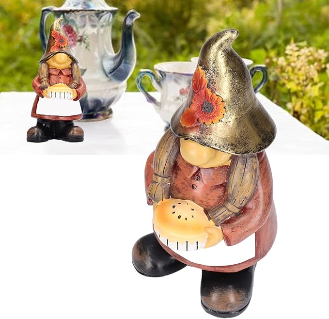 Garden Statues | Rustproof Material Outdoor Decor with Cute Designs | Colorful Lawn Accents for Garden/Yard/Home | Sturdy Present for Holidays & Parties