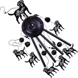 Outdoor Dogs Wind Chimes Decoration, Mobile Wind Catcher, Retro Dog Wind Bells, Memorial Wind Chime, Blessing Windchime for Home, Balcony, Yard, Room, Xmas, Party, Indoor, Garden Decor, Gifts for Mom