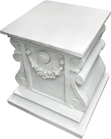 Design Toscano NG314100 Statuary Garden Base Riser, Large, Classic Plinth