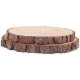 ARTIBETTER 2pcs Wooden Garden Stepping Stones Outdoor Log Slabs for Lawn Pathway Landscaping Decorative Garden Decor