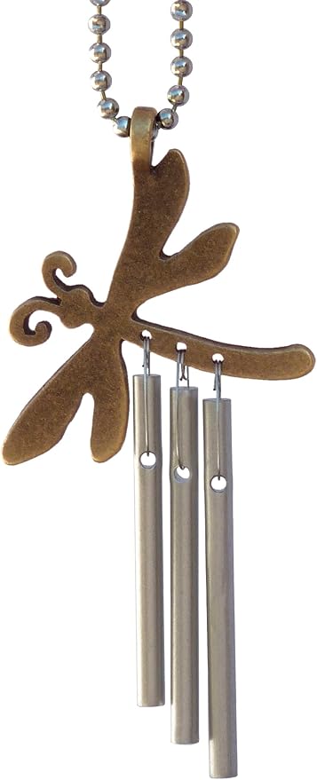 Jacob's Musical Car Charm, Dragonfly, Mini Wind Chime