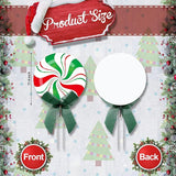 15 Pcs Christmas Outdoor Yard Signs Candy Decorations Outdoor Christmas Decorations Xmas Yard Lollipop Candy Hanging Ornaments Stakes Holiday Garden Sign Cardboard for Party Porch Lawn Walkway Decor
