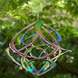 Red Carpet Studios The Original Cosmix Deluxe Helix Wind Spinner, Large 20-Inch, Triple Iridescent