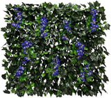 Artificial Expandable Ivy Privacy Fence Screen,Adjustable Size,Dense Leaf Panel,Perfect for Balcony,Garden,Fence Cover and Green Wall Decoration