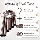Memorial Gifts for Loss of Dog, 25 inch Pet Memorial Wind Chimes, Loss of Dog Sympathy Gift, Pets Remembrance Gift, Bereavement Gifts Dogs, in Memory of Dogs Wind Chimes for Outside Garden