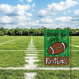 AVOIN colorlife Ready For Some Football Garden Flag 12x18 Inch Double Sided, The Big Game Sunday Yard Outdoor Flag