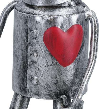 AB Tools Tin Man Standing Garden Ornament Lawn Art Sculpture Statue Yard Home Decor