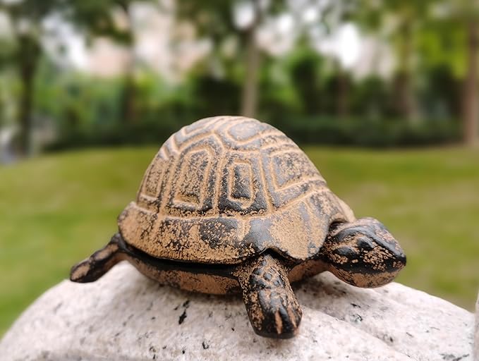 Hide A Key Outside - Spare Key Hider - Outdoor Key Hider, Garden Turtle Statues Key Box
